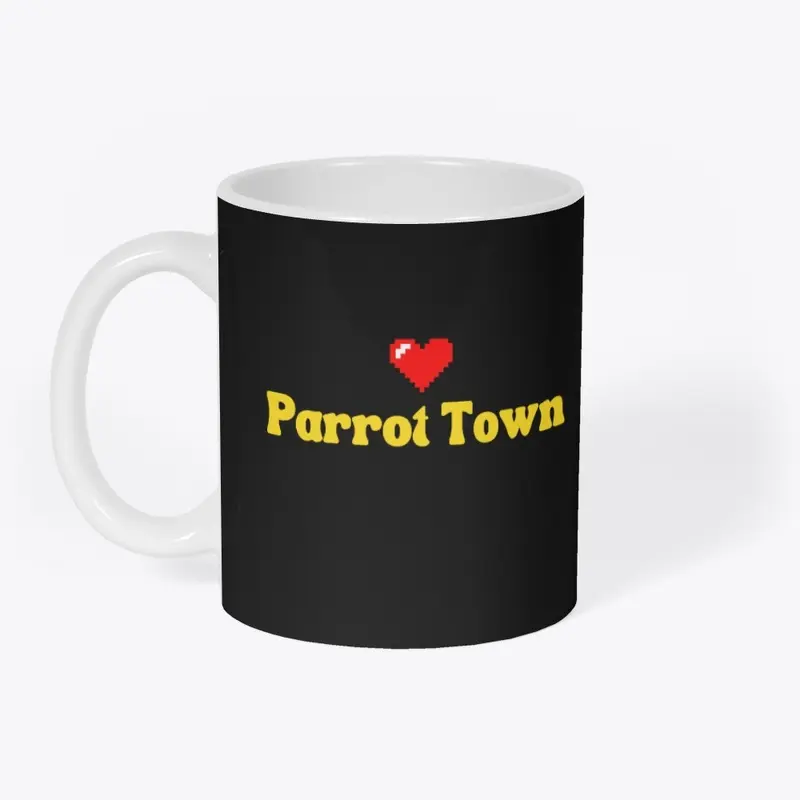 Parrot Town Pixel Heart