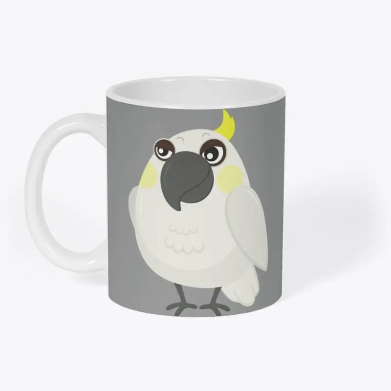 Cockatude Birb Mugs